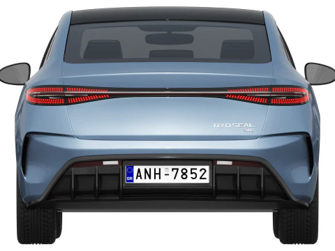 BYD Seal 2025 3D Model