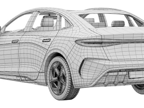 BYD Seal 2025 3D Модель