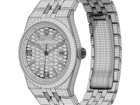 RolexLand-Dweller 127334 3D Model