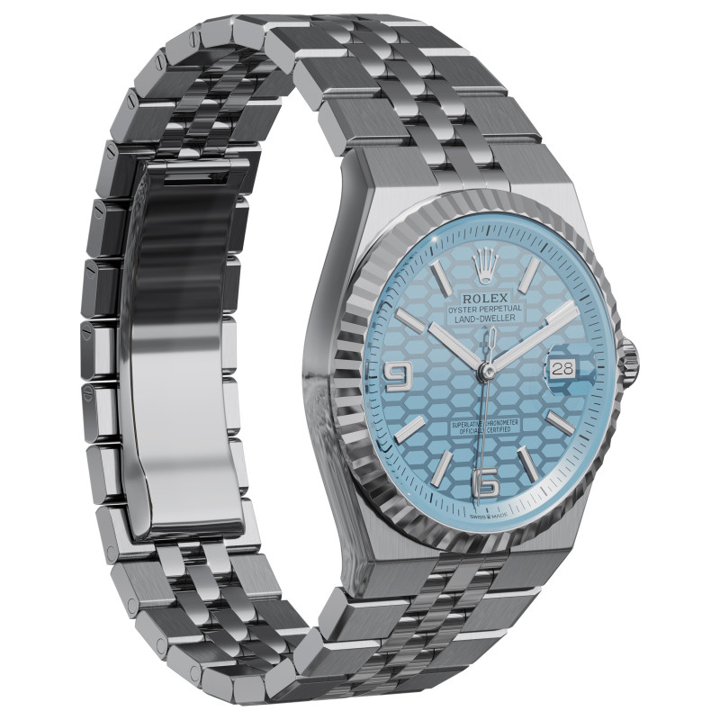 RolexLand-Dweller 127336 3D Model .c4d .max .obj .3ds .fbx .stl .blend