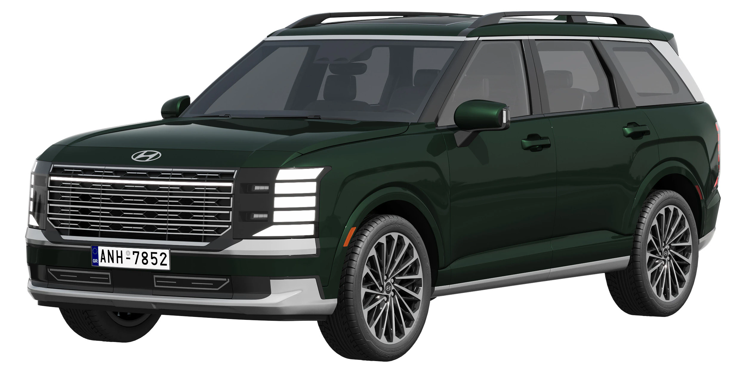 Hyundai Palisade 2026 3D Model .c4d .max .obj .3ds .fbx .stl .blend 