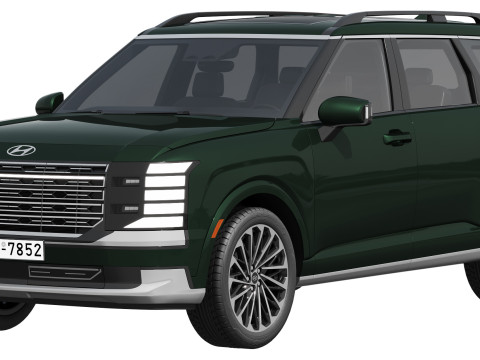 Hyundai Palisade 2026 3D Model