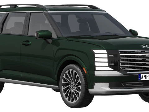 Hyundai Palisade 2026 3D Model