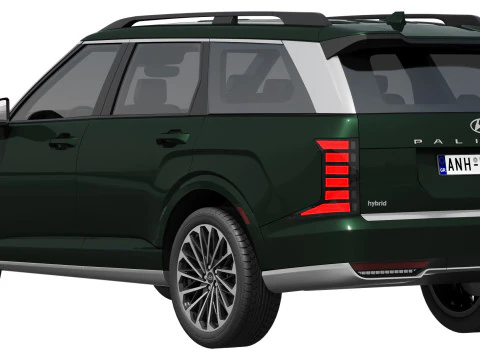 Hyundai Palisade 2026 3D Model