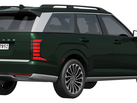 Hyundai Palisade 2026 3D Model