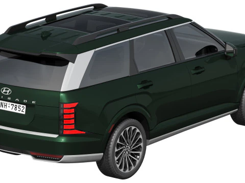 Hyundai Palisade 2026 3D Model