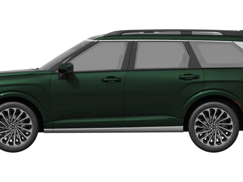 Hyundai Palisade 2026 3D Model