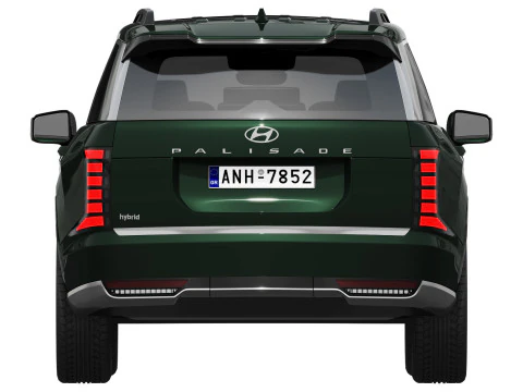 Hyundai Palisade 2026 3D Model