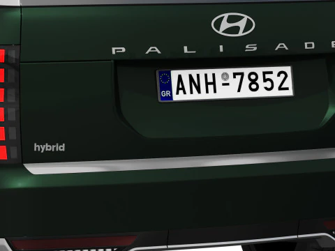 Hyundai Palisade 2026 3D Model
