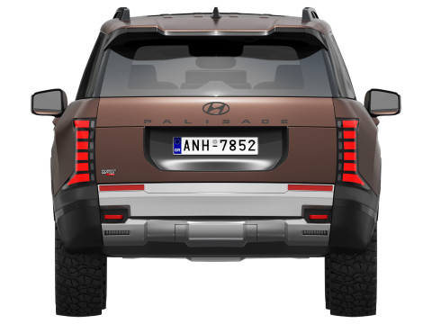 Hyundai Palisade XRT Pro 2026 3D Model