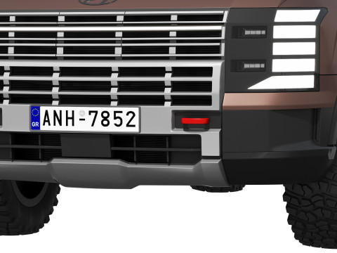 Hyundai Palisade XRT Pro 2026 3D Model