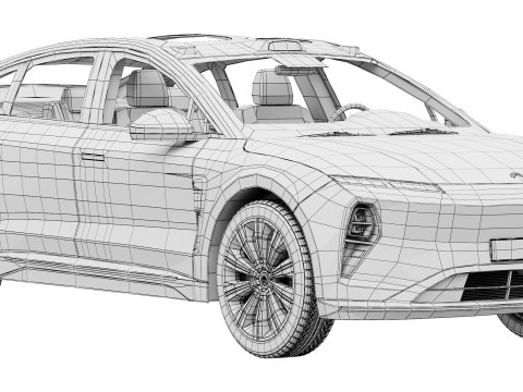 NIO ET9 Modello 3D