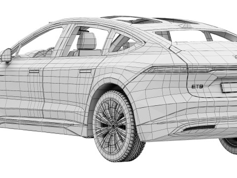 NIO ET9 Modello 3D