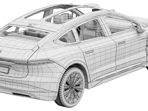 NIO ET9 Modello 3D