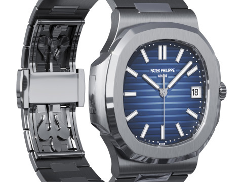 Patek Philippe Nautilus 3D Model
