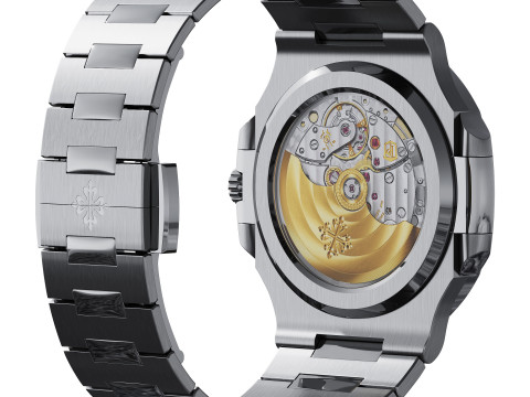 Patek Philippe Nautilus Modelo 3D