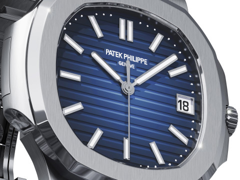 Patek Philippe Nautilus Modelo 3D