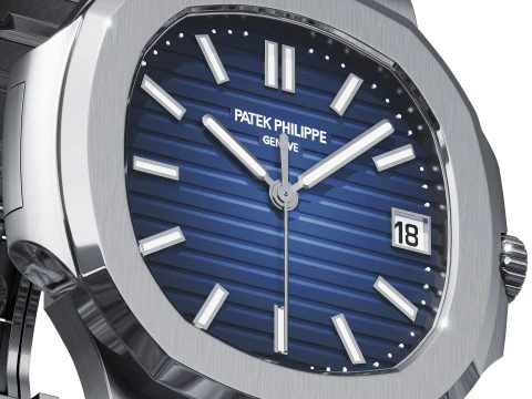 Patek Philippe Nautilus Modelo 3D