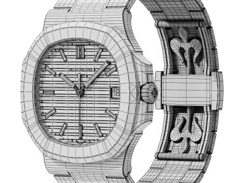 Patek Philippe Nautilus Modelo 3D