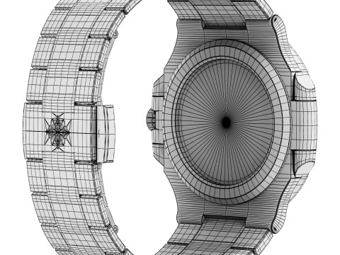 Patek Philippe Nautilus Modelo 3D