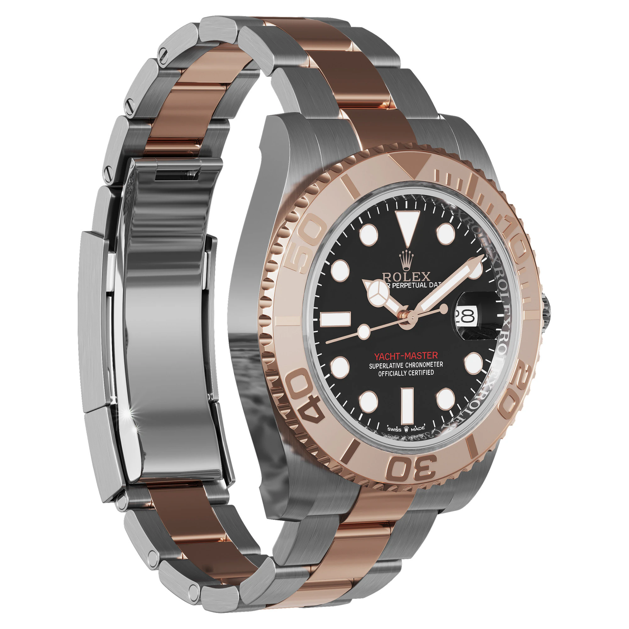 RolexYacht-Master 40 126621 3D Model .c4d .max .obj .3ds .fbx .stl .blend