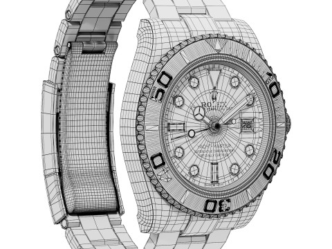 RolexYacht-Master 40 126621 3Dモデル