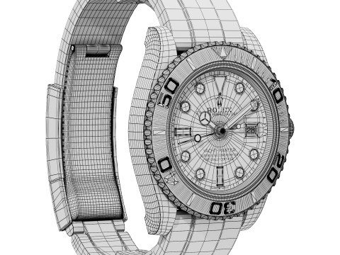 RolexYacht-Master 40 126655 Modello 3D