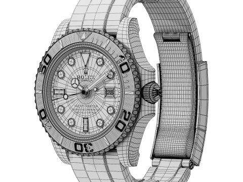 RolexYacht-Master 40 126655 Modello 3D