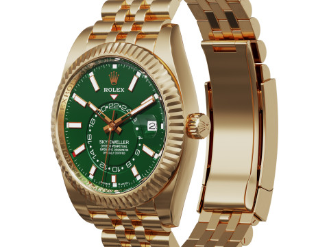 RolexSky-Dweller 336938 3D Model
