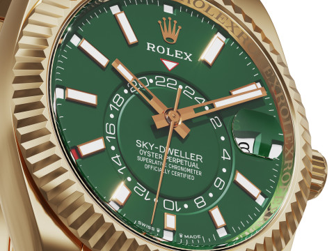 RolexSky-Dweller 336938 3D Model