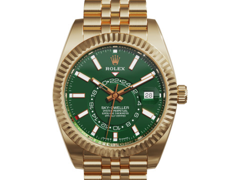 RolexSky-Dweller 336938 3D Model