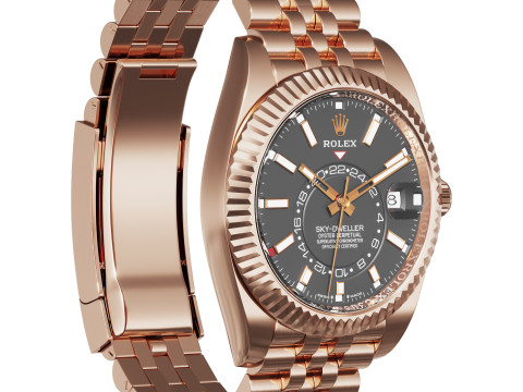 RolexSky-Dweller 336935 Modèle 3D
