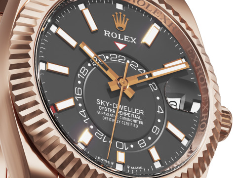 RolexSky-Dweller 336935 Modelo 3D