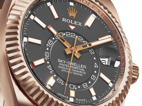 RolexSky-Dweller 336935 3D Model