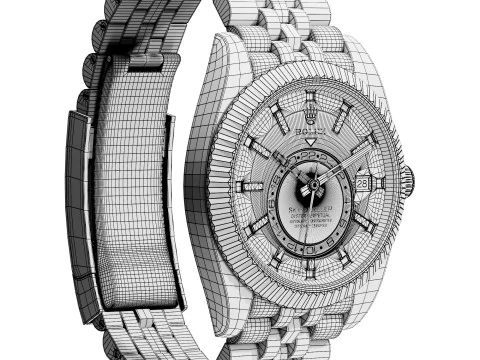 RolexSky-Dweller 336935 3D Model