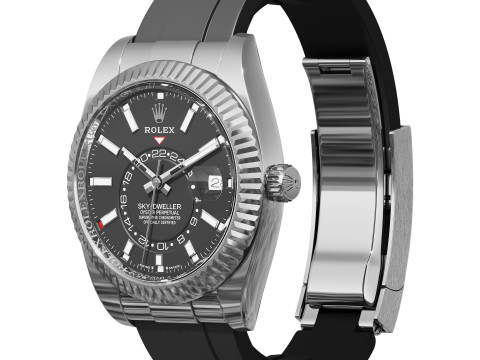 RolexSky-Dweller 336239 3D Модель
