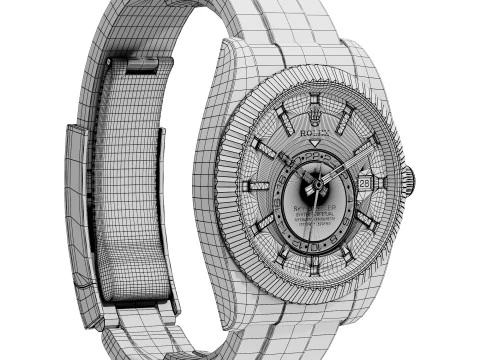 RolexSky-Dweller 336239 3D Model