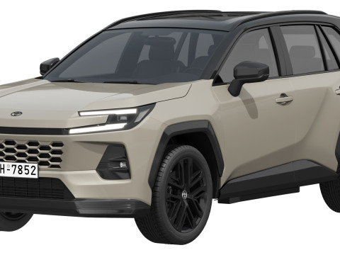 Toyota RAV4 2026 3D-Modell