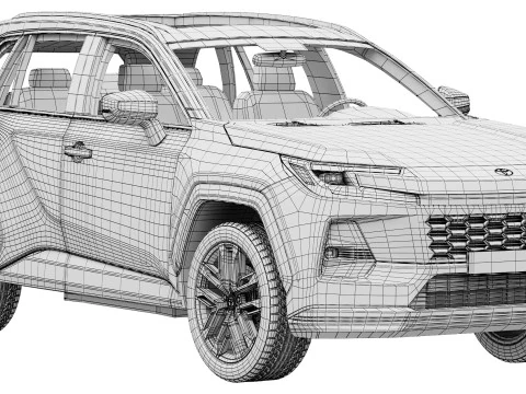 Toyota RAV4 2026 3D Model