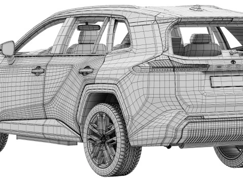 Toyota RAV4 2026 3D Model