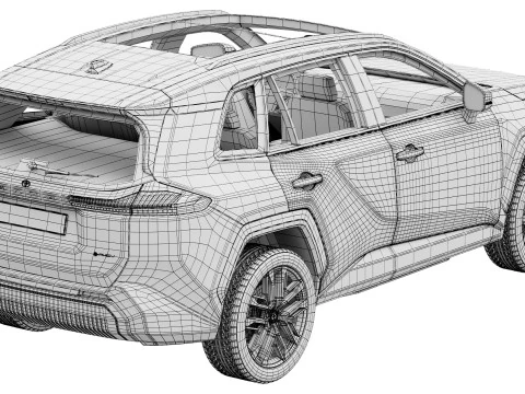 Toyota RAV4 2026 3D Model