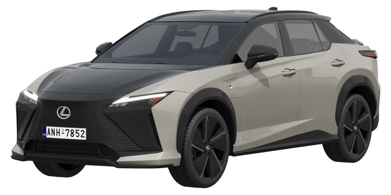 Lexus RZ 550e F-sport 2026 3D Model .c4d .max .obj .3ds .fbx .stl .blend