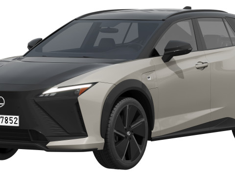 Lexus RZ 550e F-sport 2026 Model 3D