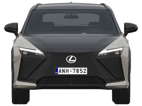 Lexus RZ 550e F-sport 2026 3D Model