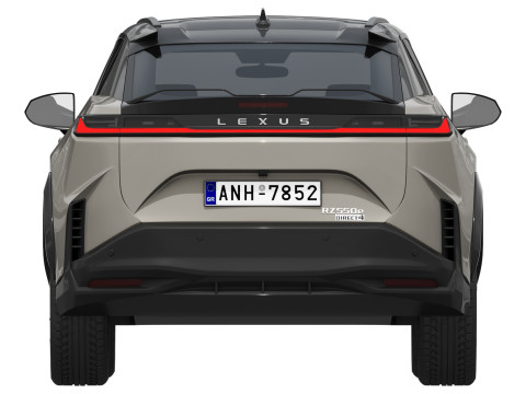 Lexus RZ 550e F-sport 2026 3D Model