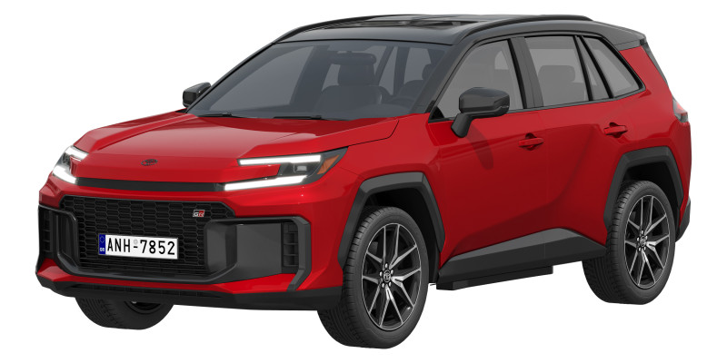 Toyota RAV4 GR sport 2026 Modello 3D .c4d .max .obj .3ds .fbx .stl .blend 