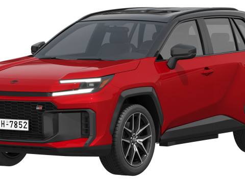 Toyota RAV4 GR sport 2026 3D-Modell