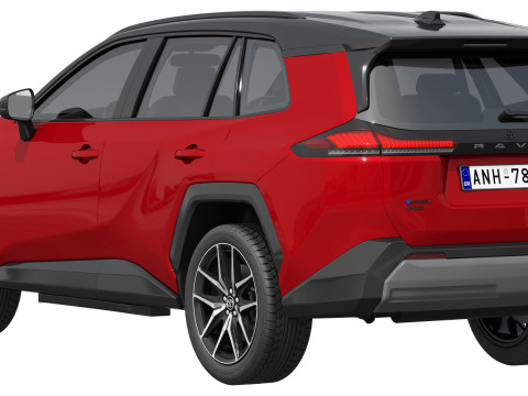 Toyota RAV4 GR sport 2026 Modello 3D
