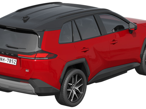 Toyota RAV4 GR sport 2026 Modello 3D