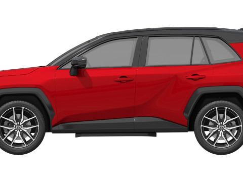 Toyota RAV4 GR sport 2026 Modello 3D